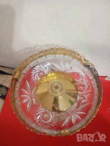 Винтидж купа,бонбониера,фруктиера, снимка 5 - Антикварни и старинни предмети - 53933293