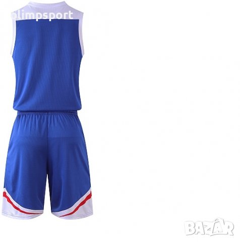 Баскетболен екип, комплект потник и шорти с джобове. Подходящ за тренировки и официални мачове. , снимка 8 - Баскетбол - 37827877