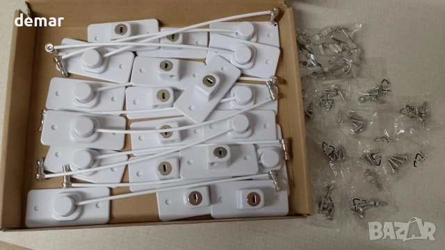 FUNYKICH 10 бр. предпазна кабелна ключалка за безопасност на деца и домашни любимци, снимка 8 - Други стоки за дома - 53983721