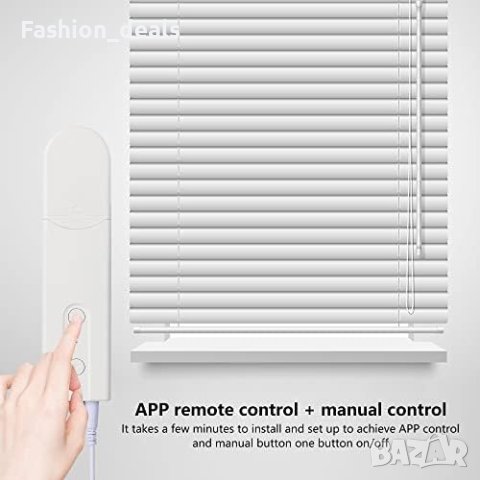 Нова Електрическа Ролетка завеси щори  акумулаторна слънчев панел Дом Офис, снимка 6 - Други стоки за дома - 42534634