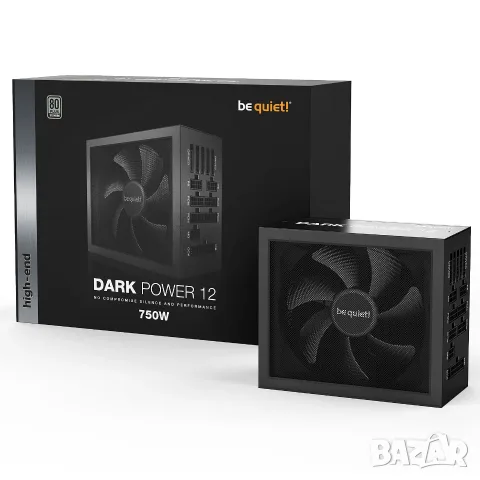 Чисто ново захранване be quiet! Dark Power 12 750W BN314 - 36 месеца гаранция, 5 бр.