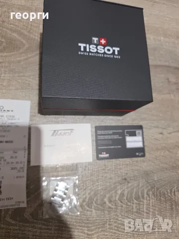 часовник TISSOT нов, снимка 6 - Мъжки - 56526347