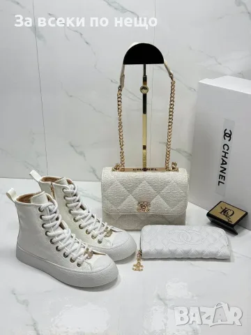 Chanel Кецове👟Дамски Маратонки👟Дамски Спортни Обувки Шанел Код SEM-667