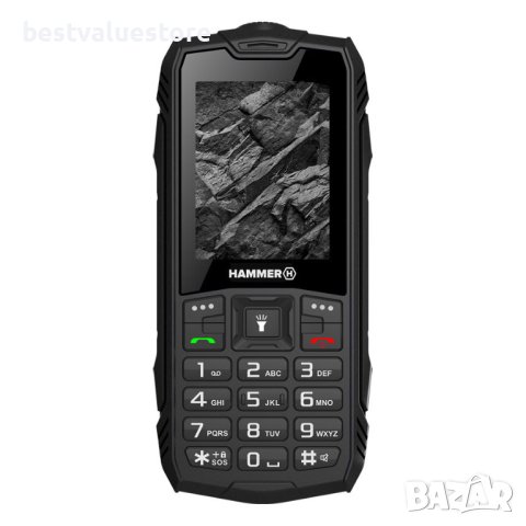 Мобилен Телефон Gsm Myphone Hammer Rock Black 2.40 ", Задна Камера 0.3 Mpx, снимка 2 - Други - 42861578