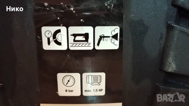 Портативен компресор Scheppach Air Force 4 Max, 1100 W, снимка 4 - Компресори - 52318980