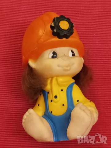 Детска гумена играчка Малък миньор СССР. 