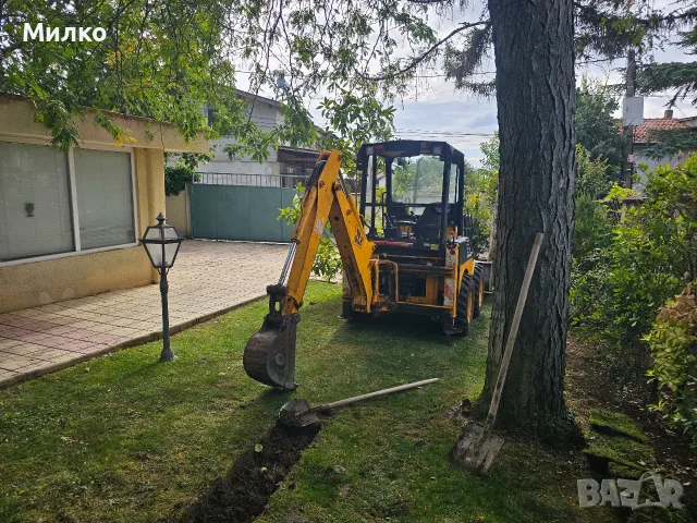 услуги с мини  комбиниран багер jcb 1cx, снимка 4 - Кърти, чисти, извозва - 56540695
