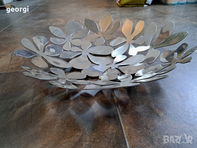 иноксова дизайнерска фруктиера Monika Mulder 34/3, снимка 2 - Аксесоари за кухня - 53932641