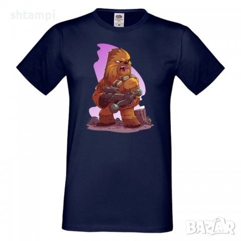Мъжка тениска Star Wars Chewbacca Star Wars Игра,Изненада,Подарък,Геймър, , снимка 13 - Тениски - 36808670