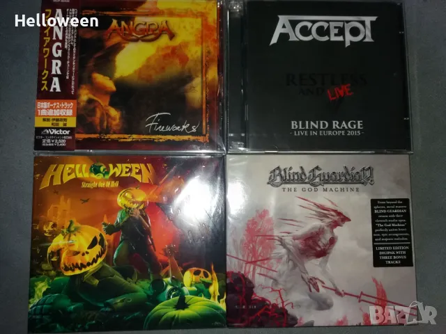 Slayer,Metallica,Iron Maiden,Accept,Death-Japan Disc, снимка 4 - CD дискове - 48772996