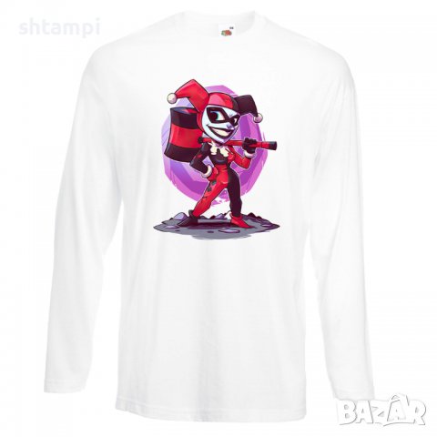 Мъжка тениска DC Harley Queen 2 Star Wars Игра,Изненада,Подарък,Геймър, , снимка 4 - Тениски - 36802279