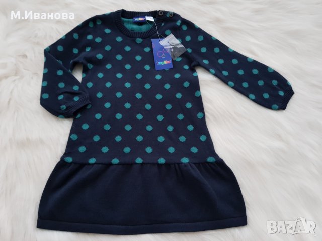 Детска рокля Lupilu 1-2-3-4- години, снимка 7 - Детски рокли и поли - 30317135