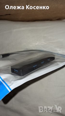 VENTION 4-портов USB 3.0 хъб, снимка 4 - Кабели и адаптери - 35392455