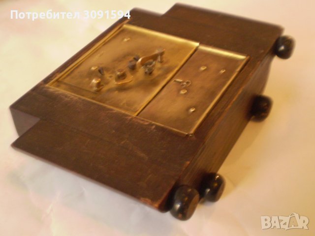 HANSA Настолен Часовник Будилник Касичка Работи, снимка 10 - Антикварни и старинни предмети - 37490348