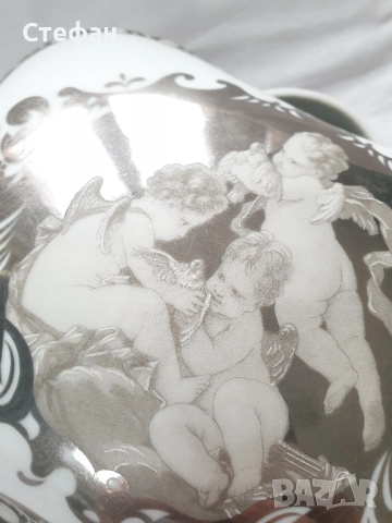 Порцеланова кутия Лимож, снимка 10 - Антикварни и старинни предмети - 52451703