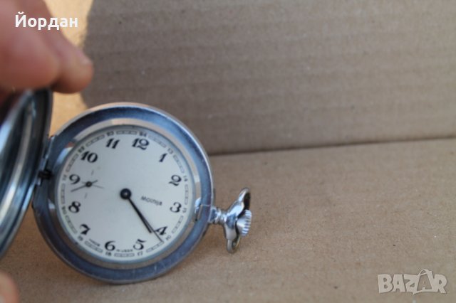 СССР ''Молния'' джобен , снимка 2 - Антикварни и старинни предмети - 42291174