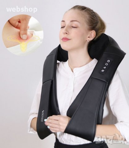 Висококачествен Масажор за Врат/Рамене/Гръб ZENET, снимка 1