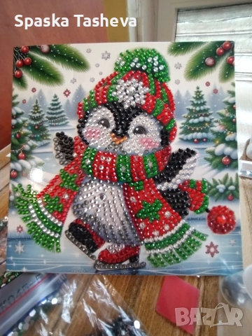 Диамантени коледни картички , снимка 11 - Други - 52764329