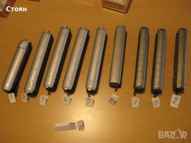 Вагони АРНОЛД (западна Германия) мащаб 1:160 N, снимка 5 - Колекции - 52510342