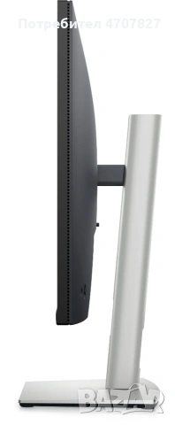 Монитор Dell 27', 4К, IPS, черен (2бр.), снимка 4 - Монитори - 53084424