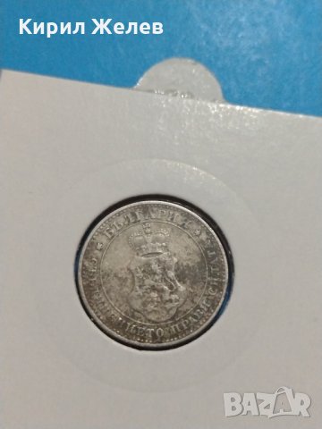 Монета 10 стотинки 1906 година период - Цар Фердинанд първи Български - 18326, снимка 6 - Нумизматика и бонистика - 31077725
