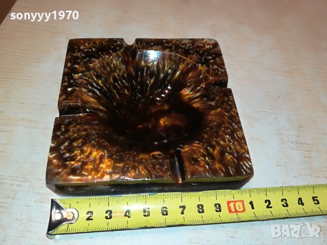 КЕХЛИБАРЕН ПЕПЕЛНИК 1101231027, снимка 4 - Антикварни и старинни предмети - 39263426