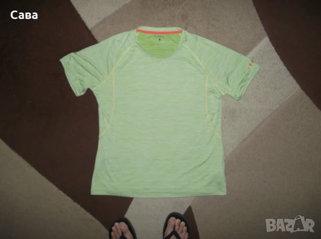 Тениски CMP ,SLAZENGER  дамски,ХЛ-2ХЛ-3ХЛ /електрик,лила,сива/, снимка 3 - Тениски - 51161073