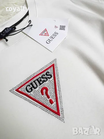 Памучни дамски тениски Guess , снимка 2 - Тениски - 50413600