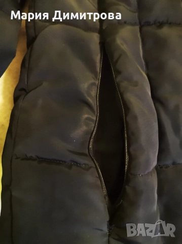 Дамско топло яке с качулка, снимка 3 - Якета - 52879413