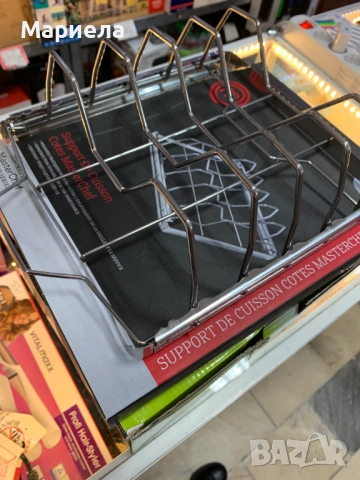 Стойка за ребра на барбекю / Сгъвама, снимка 6 - Други стоки за дома - 52243249