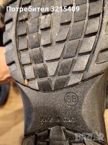 Италиански дамски зимни ботуши, апрески , снимка 5 - Дамски апрески - 52214316