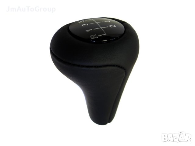 Топка за скоростен лост 5 скорости за BMW – класическа/кожена, снимка 1