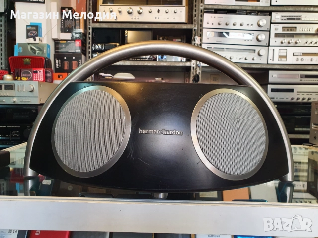 bluetooth / блутут тонколона. Преносима тонколона  Harman Kardon  Go+Play Работи с aux и iPod. Може , снимка 2 - Bluetooth тонколони - 39117885