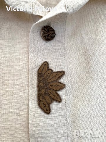  Риза WÖHRL груб лен , снимка 4 - Ризи - 44397343