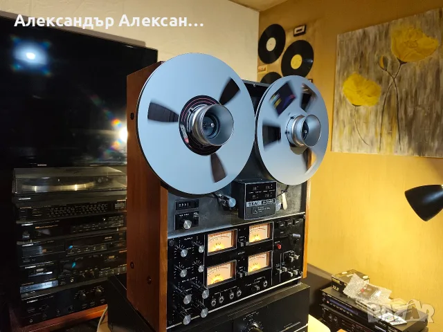 Teac A-3340 с адаптери и ролко, снимка 2 - Декове - 56523412