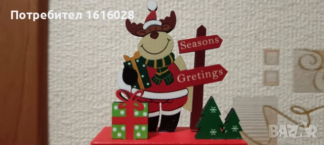 Коледен вечен дървен календар., снимка 7 - Декорация за дома - 39089688