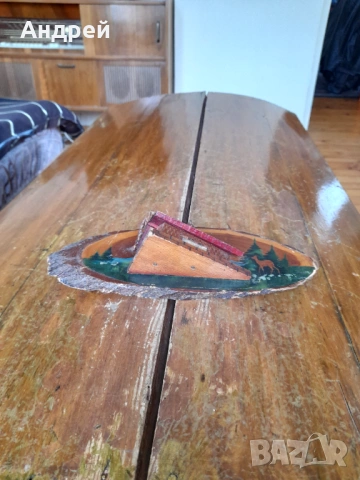 Стара дървена декорация,сувенир #15