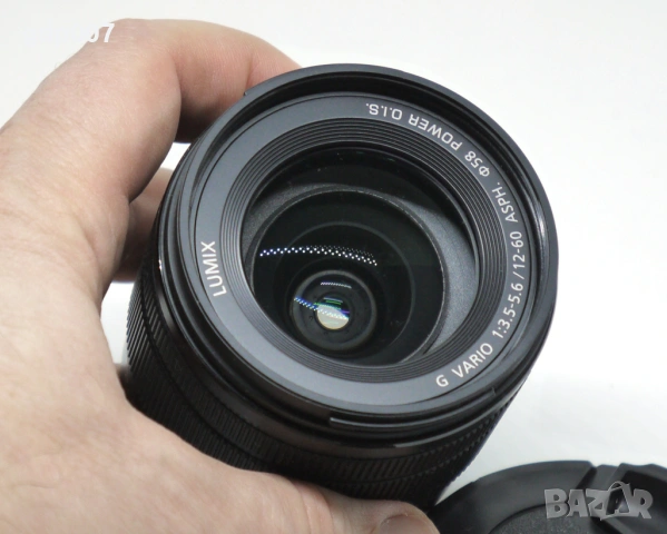 Обектив Panasonic Lumix G Vario 12-60/F3.5-5.6 POWER O.I.S., снимка 6 - Обективи и филтри - 54114517