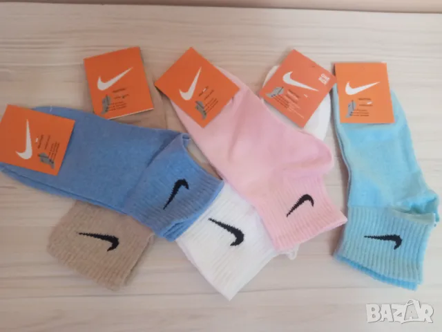 Памучни чорапи Nike къс конч универсален размер , снимка 1