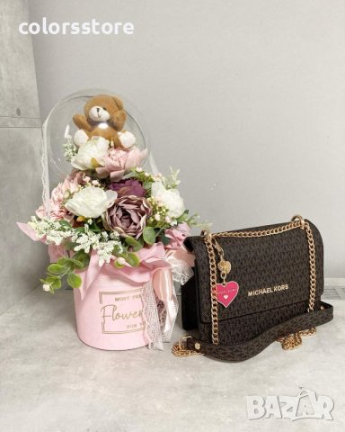 Луксозна чанта в кафяво/реплика  Michael Kors , снимка 3 - Чанти - 32601910