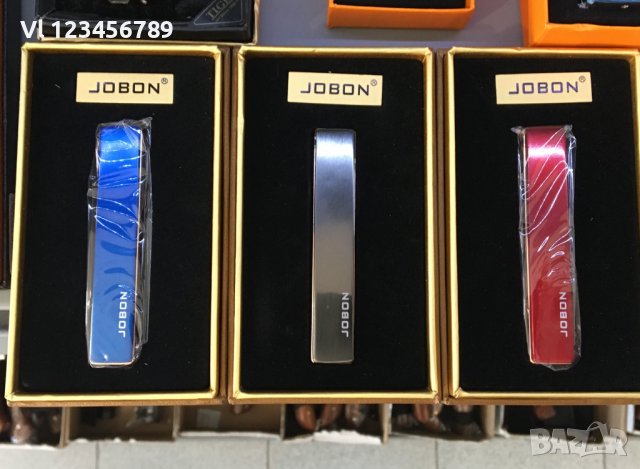 Ултра лека и тънка USB запалка Jobon Slim, снимка 1 - Запалки - 39699911