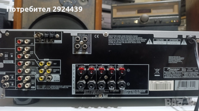 PIONEER vsx -416, снимка 5 - Ресийвъри, усилватели, смесителни пултове - 52790654