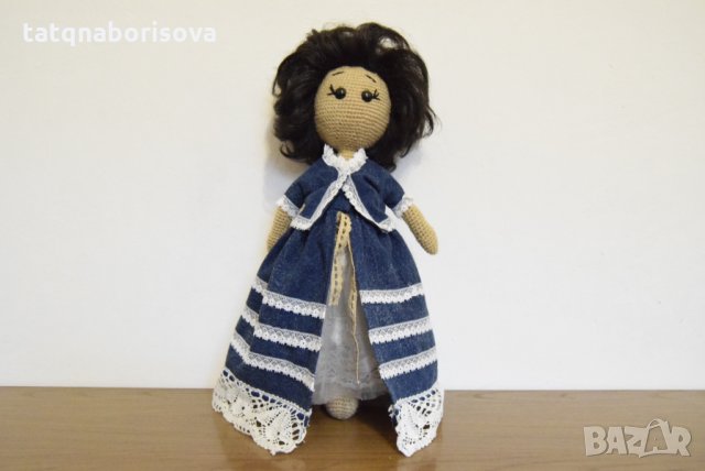 Плетена кукла -амигури