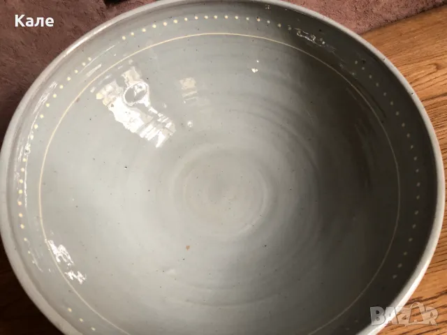 Керамична купа огромна ръчна изработка декорация, снимка 5 - Декорация за дома - 50084813