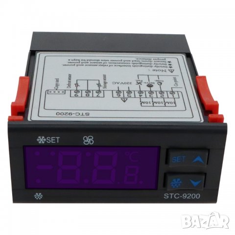 Автоматичен термо контролер за температура, МОДЕЛ 20 термостат STC-9200 с дефрост, снимка 2 - Друга електроника - 31169133