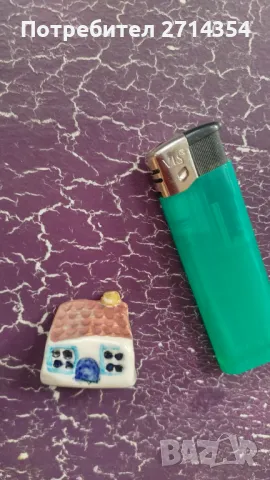 Миниатюрна керамична къщичка 