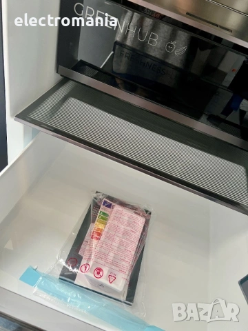 НЕУПОТРЕБЯВАН!!!хладилник с фризер Cecotec Bolero Combi 456 DarkC Total No Frost, снимка 12 - Хладилници - 53895465