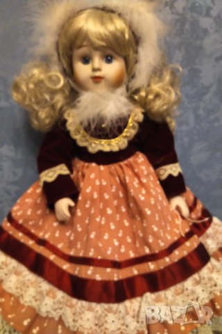 Страхотна Порцеланова кукла, снимка 2 - Колекции - 34145952