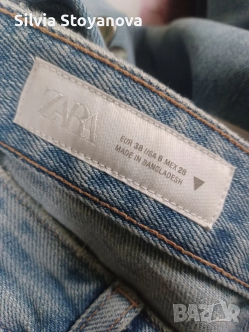 дънки флеър Zara , снимка 5 - Дънки - 53994001