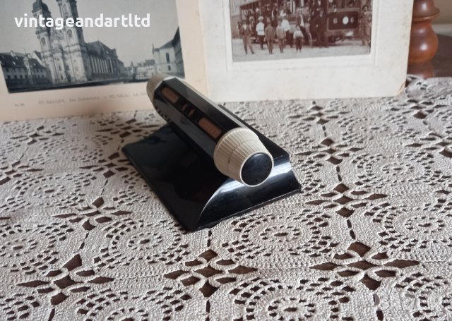 Колекционерски вечен календар, поставка за писалки, царство България, 40те, снимка 7 - Антикварни и старинни предмети - 42167036